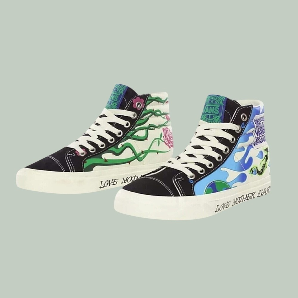 Vans‎ Mother Earth Elements Style 238 California Native Women 9.5/Men's 8 UNISEX